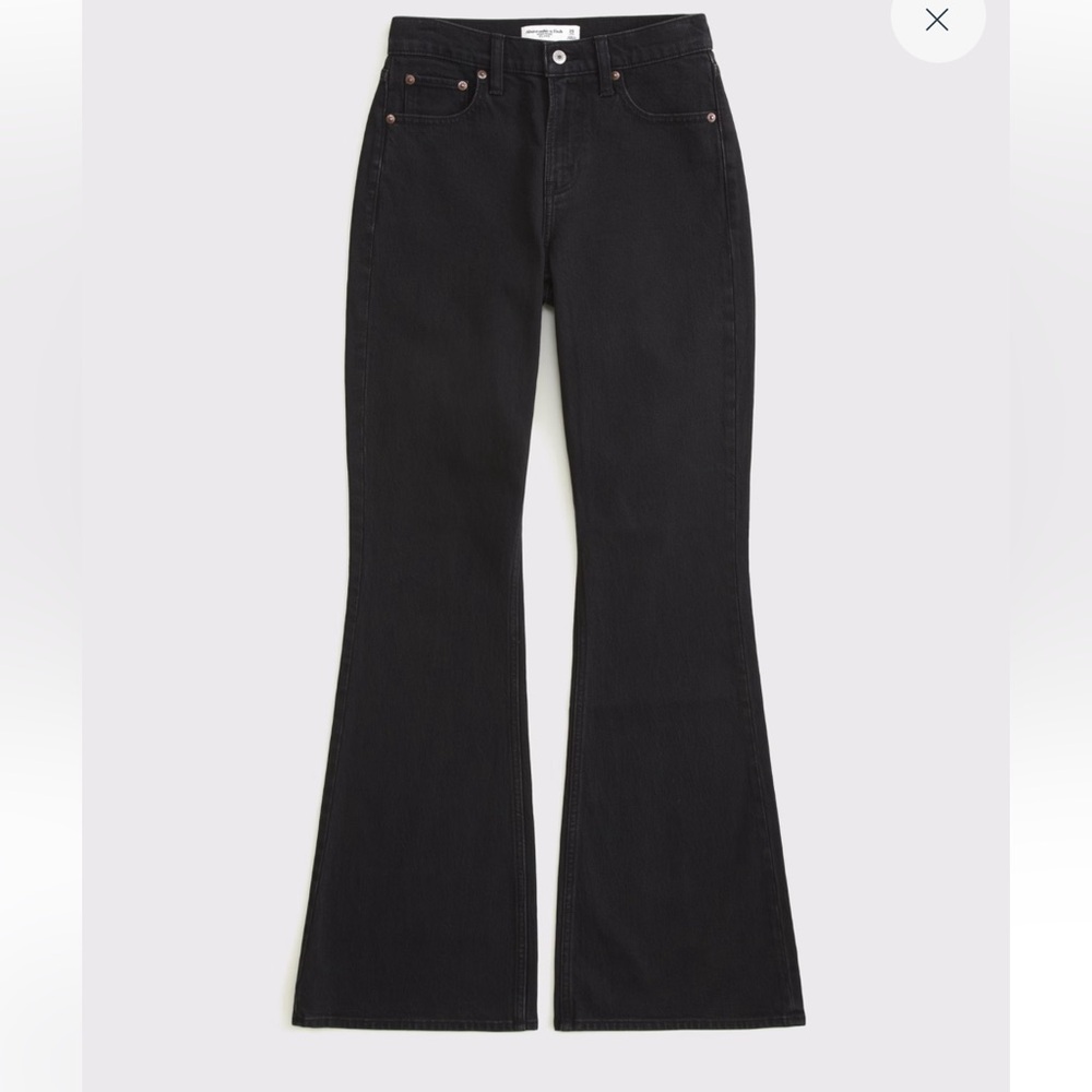 Abercrombie & Fitch Curve Love Flare Jeans